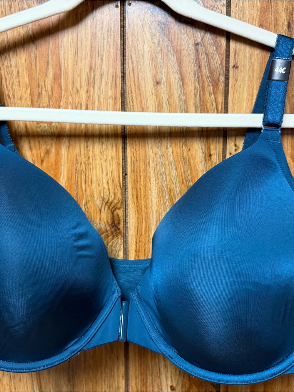 New! Torrid Teal Full-Coverage Smooth T-Shirt Bra, front-close 44C